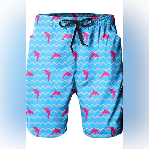 Dolphin Swim Trunks with Mesh Liner - Picture 2 of 6